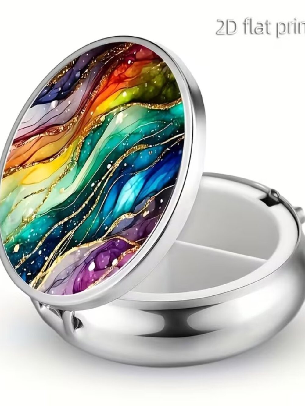 Multi Color Pill Box - New - Picture 3 of 4